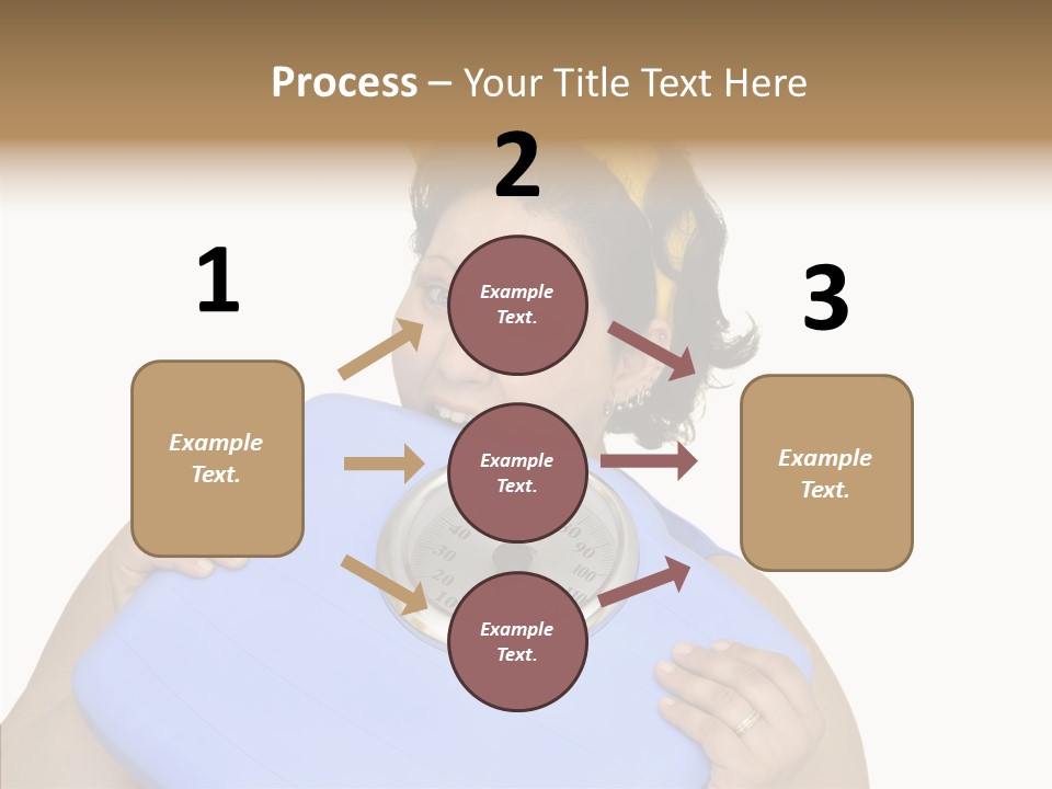 Care Young Girl PowerPoint Template