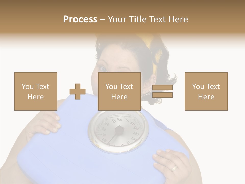 Care Young Girl PowerPoint Template