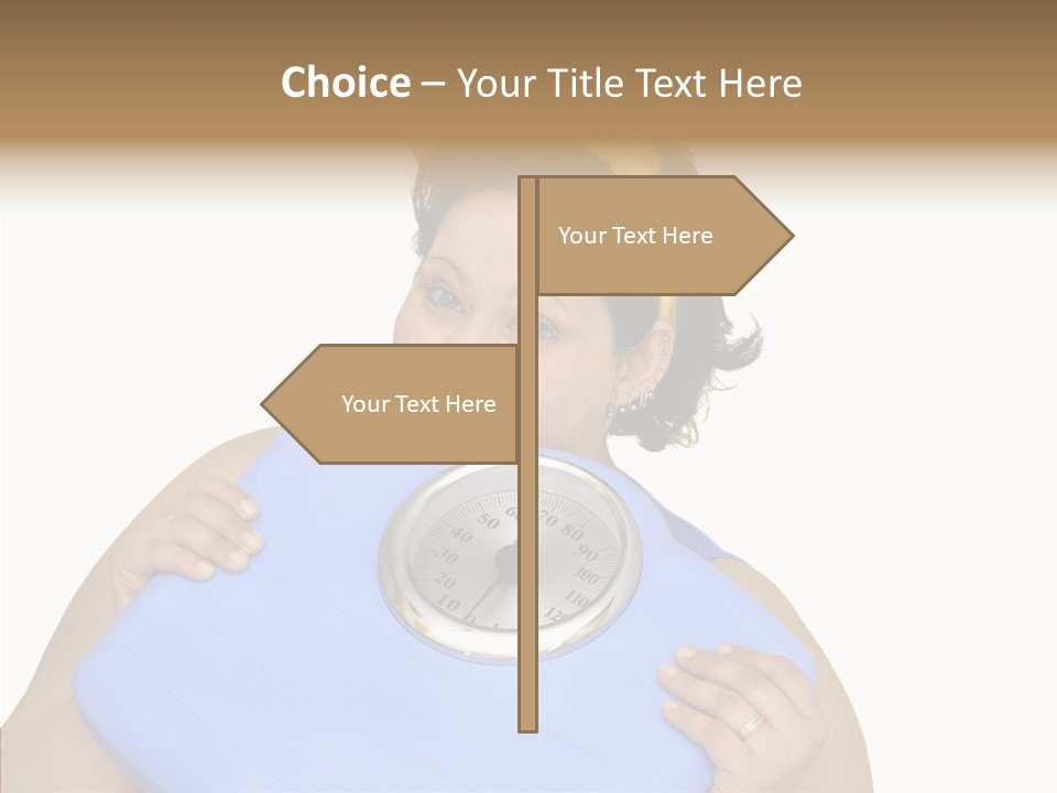 Care Young Girl PowerPoint Template