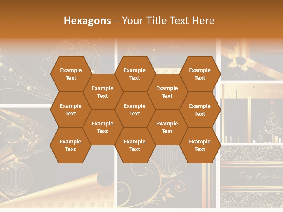 Cold Happy Tree PowerPoint Template