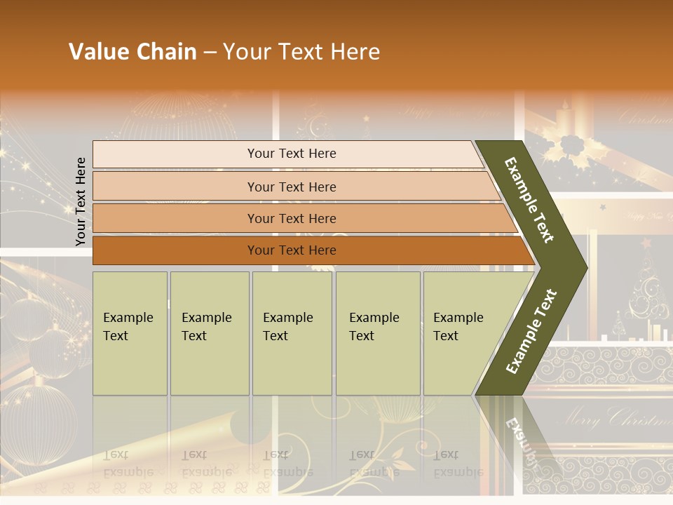 Cold Happy Tree PowerPoint Template