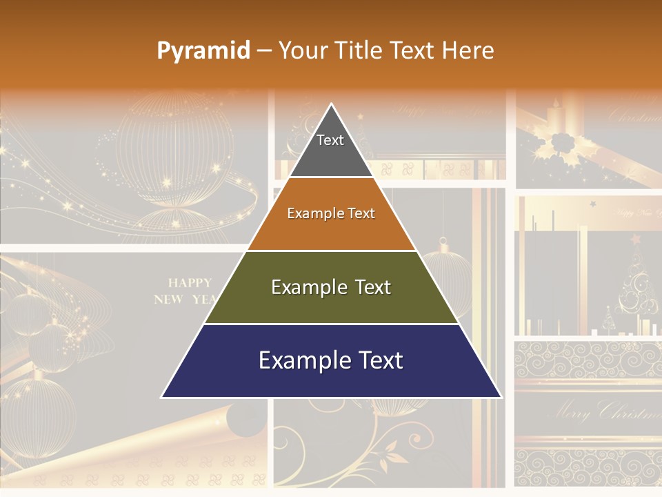 Cold Happy Tree PowerPoint Template