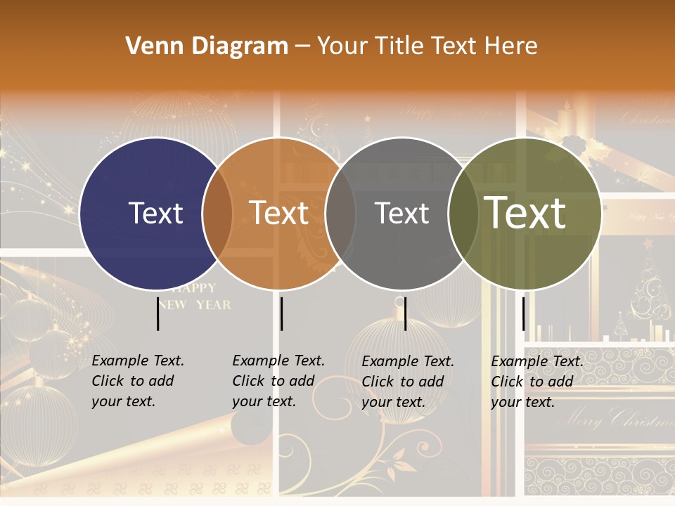Cold Happy Tree PowerPoint Template