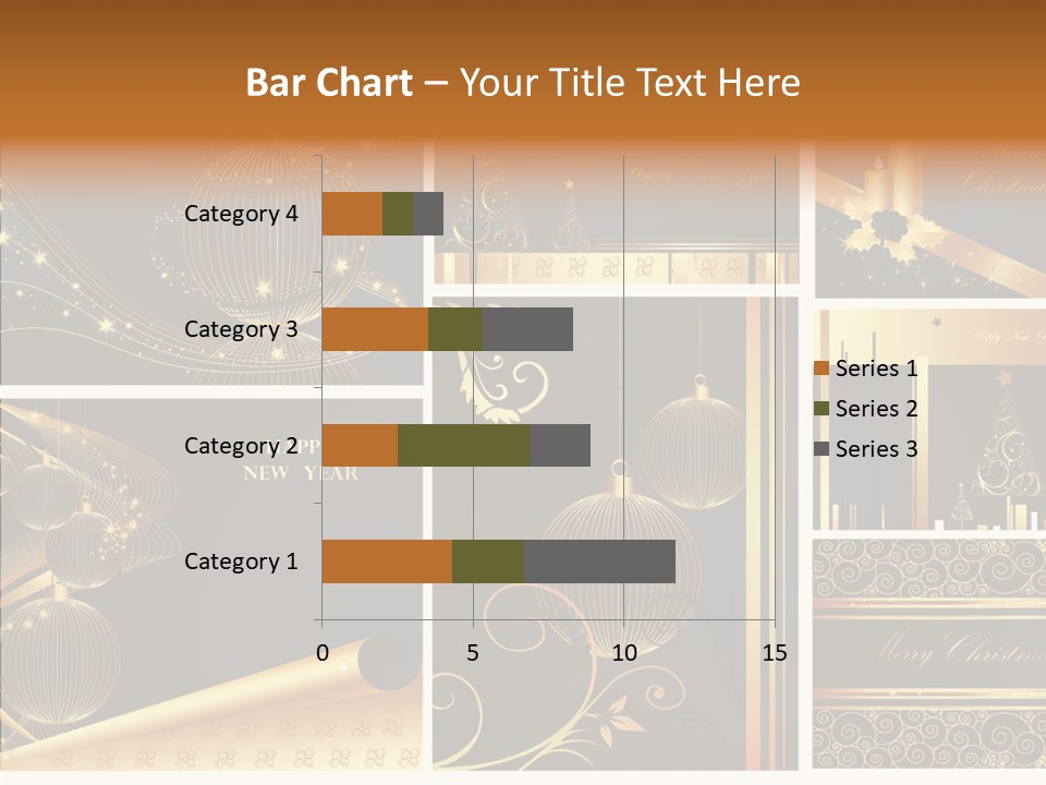 Cold Happy Tree PowerPoint Template