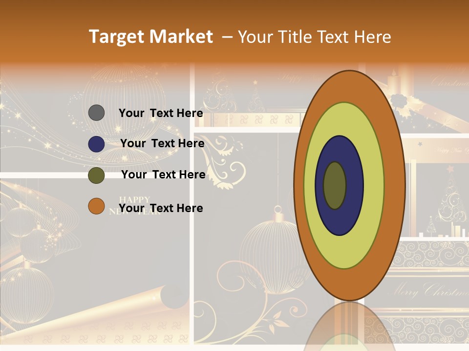 Cold Happy Tree PowerPoint Template