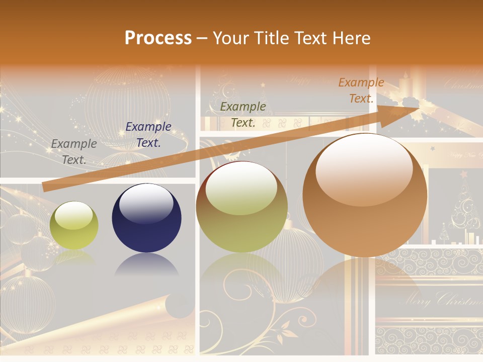 Cold Happy Tree PowerPoint Template