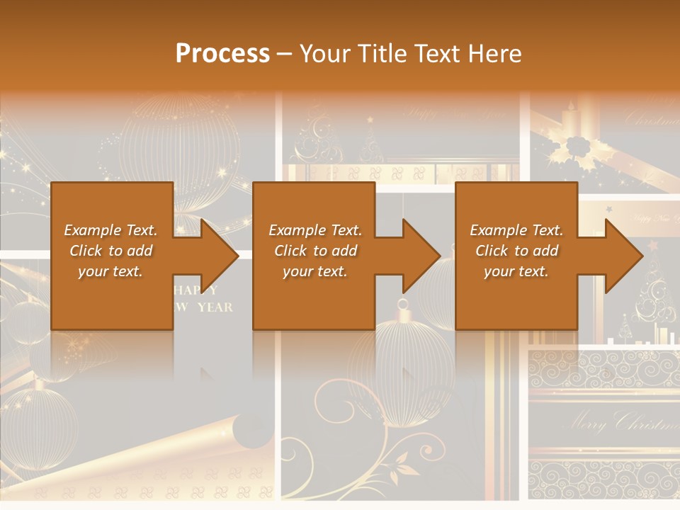 Cold Happy Tree PowerPoint Template