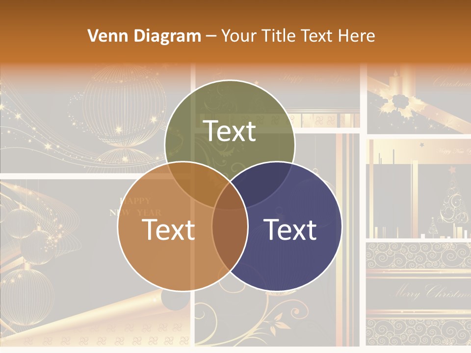 Cold Happy Tree PowerPoint Template