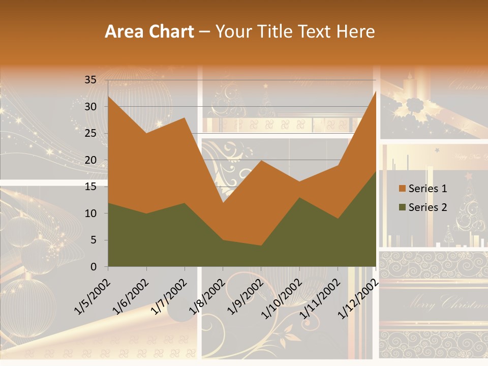Cold Happy Tree PowerPoint Template