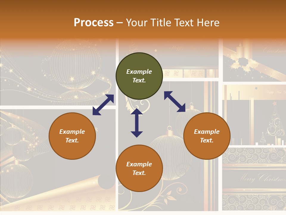 Cold Happy Tree PowerPoint Template