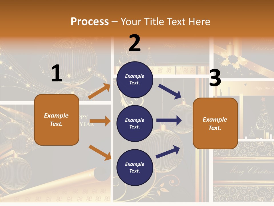 Cold Happy Tree PowerPoint Template