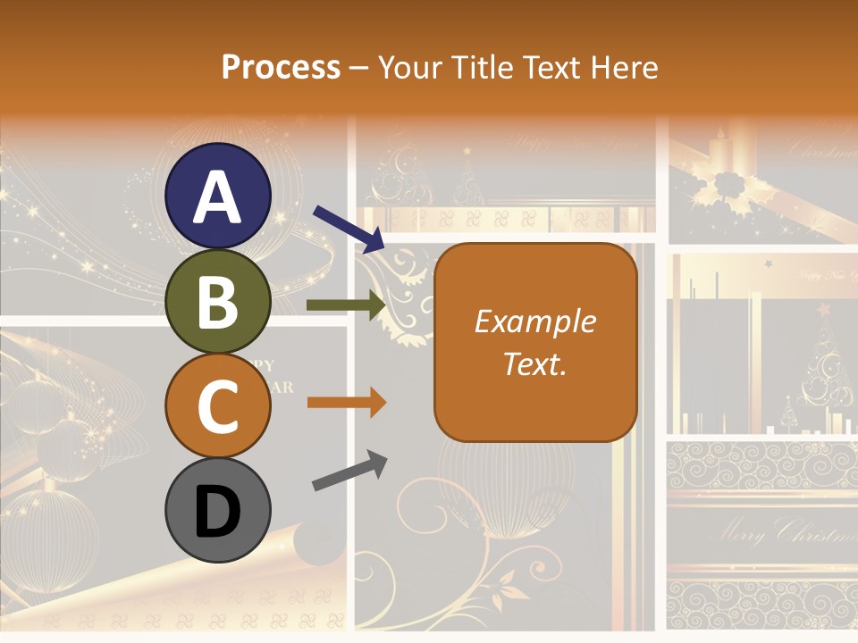 Cold Happy Tree PowerPoint Template