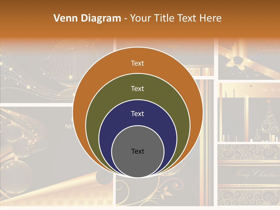 Cold Happy Tree PowerPoint Template