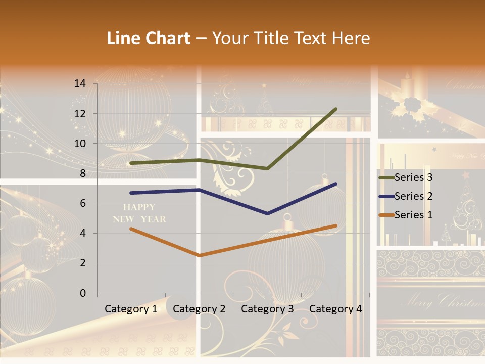 Cold Happy Tree PowerPoint Template