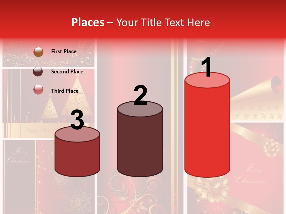 Vector Snow Abstract PowerPoint Template