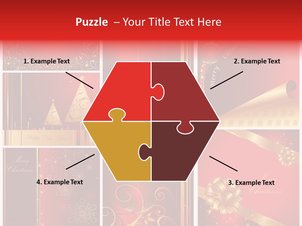 Vector Snow Abstract PowerPoint Template