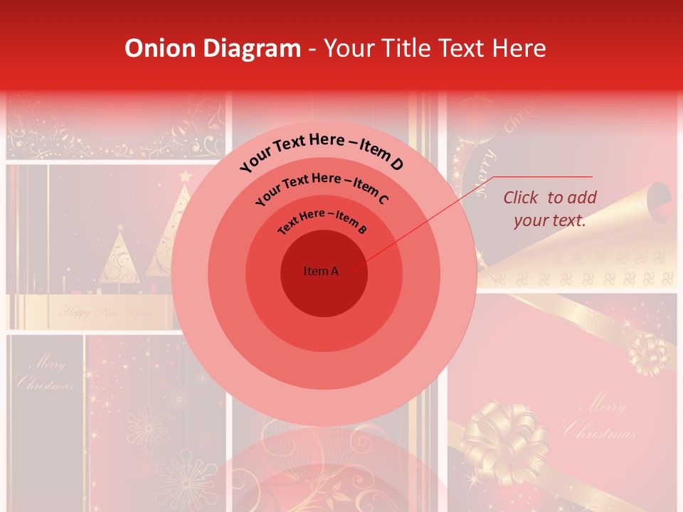 Vector Snow Abstract PowerPoint Template