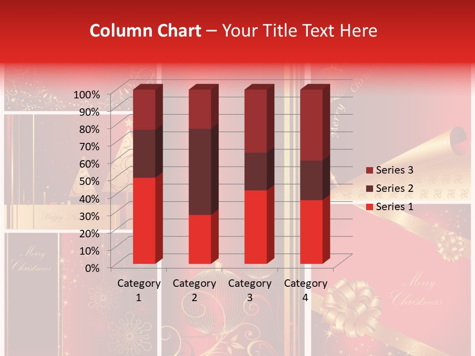 Vector Snow Abstract PowerPoint Template