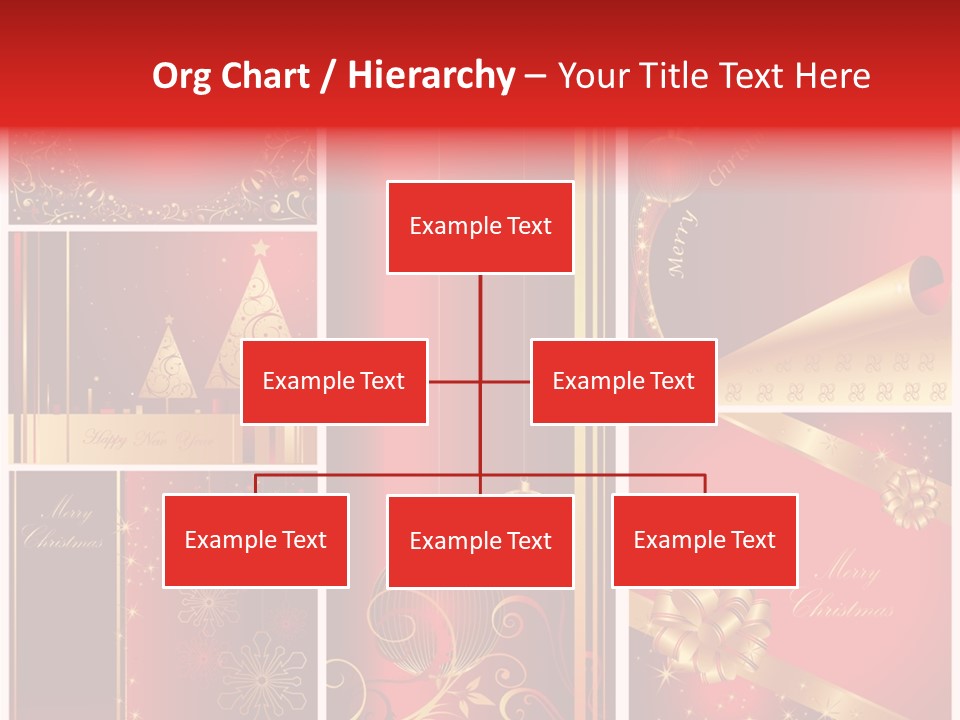 Vector Snow Abstract PowerPoint Template