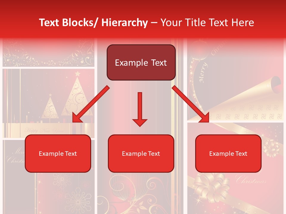 Vector Snow Abstract PowerPoint Template