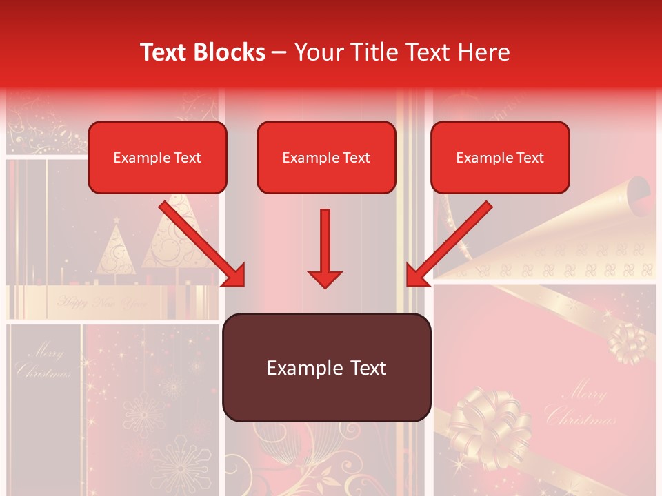 Vector Snow Abstract PowerPoint Template