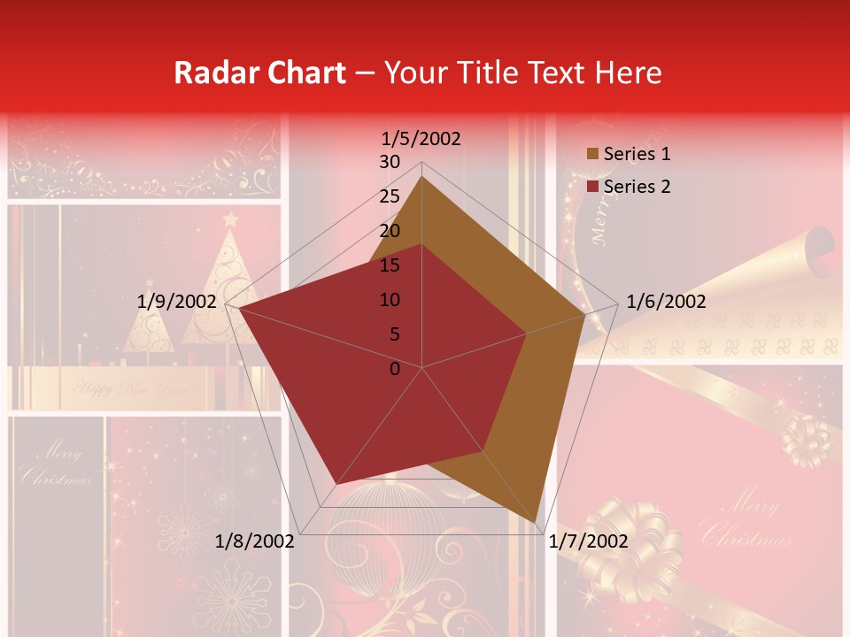 Vector Snow Abstract PowerPoint Template