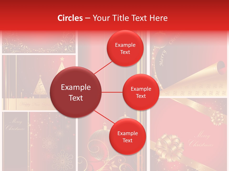 Vector Snow Abstract PowerPoint Template