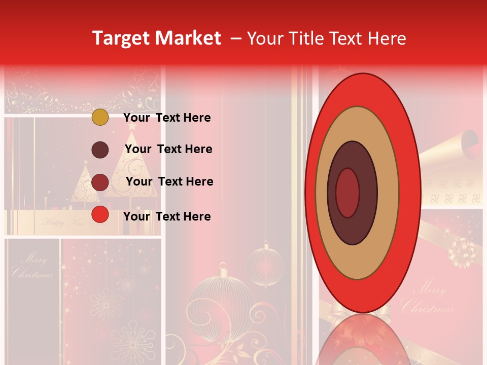 Vector Snow Abstract PowerPoint Template