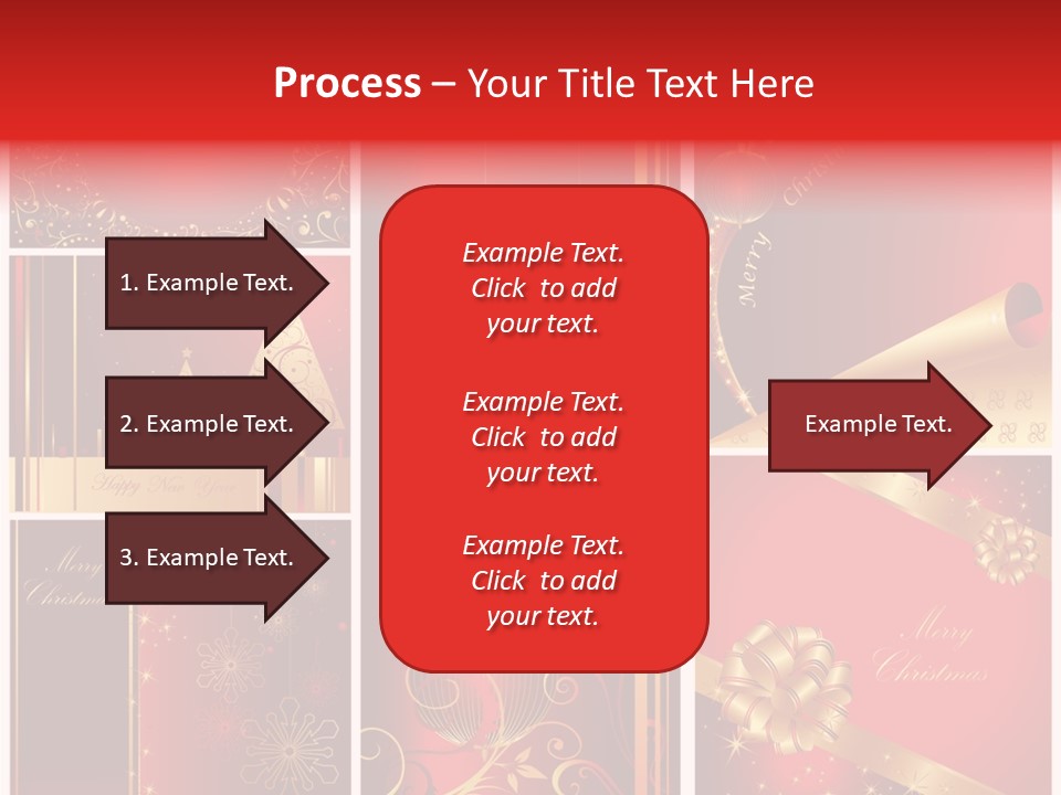Vector Snow Abstract PowerPoint Template