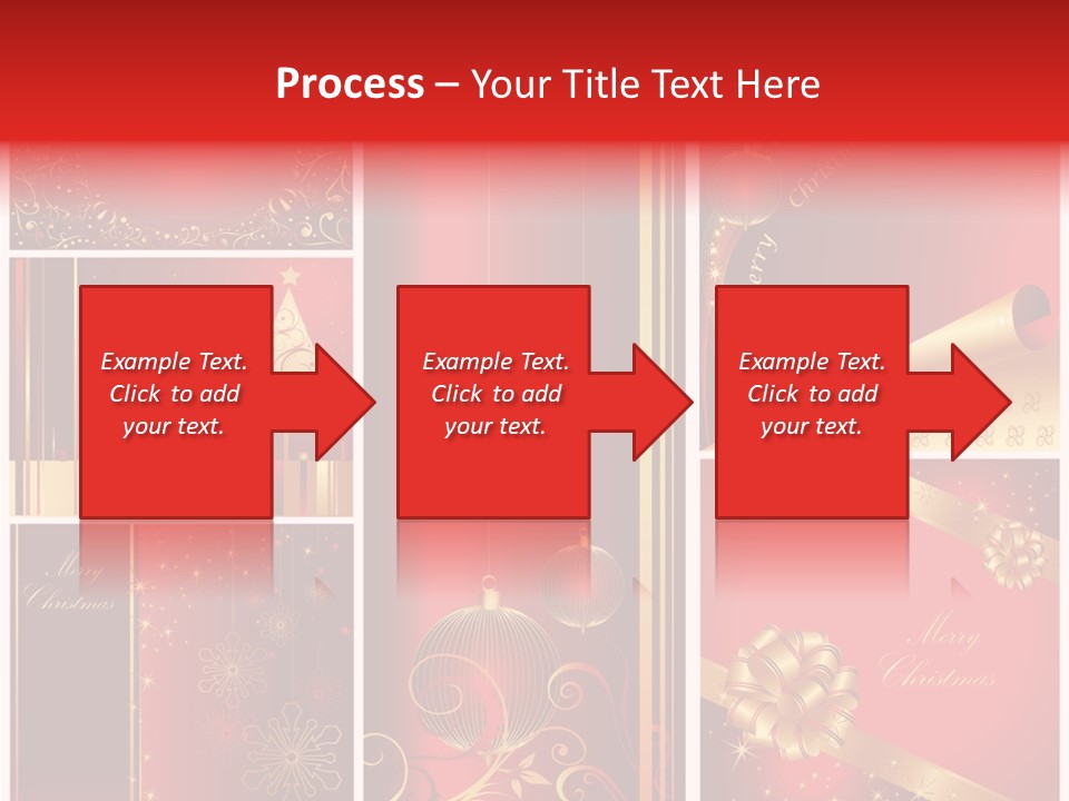 Vector Snow Abstract PowerPoint Template