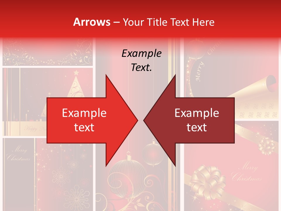 Vector Snow Abstract PowerPoint Template