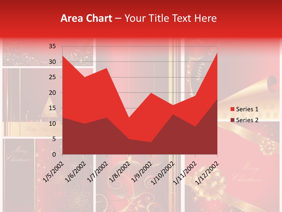 Vector Snow Abstract PowerPoint Template