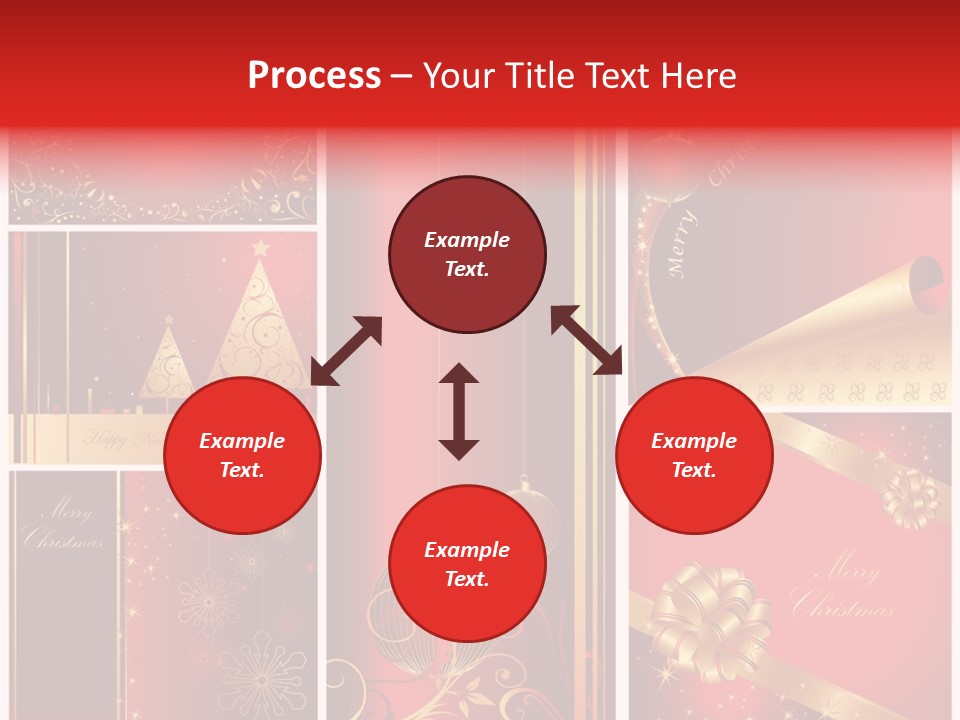 Vector Snow Abstract PowerPoint Template