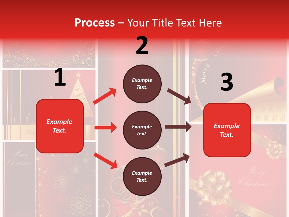 Vector Snow Abstract PowerPoint Template