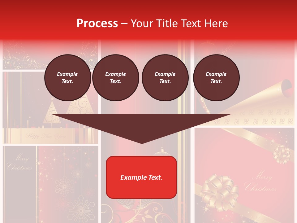 Vector Snow Abstract PowerPoint Template