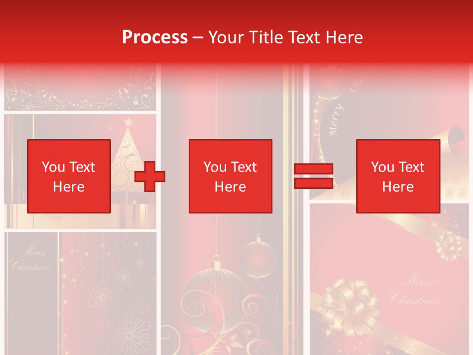 Vector Snow Abstract PowerPoint Template