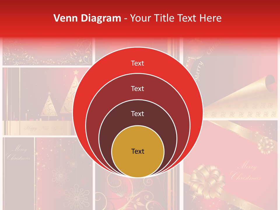 Vector Snow Abstract PowerPoint Template