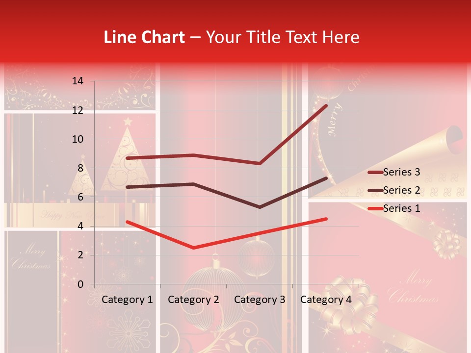 Vector Snow Abstract PowerPoint Template