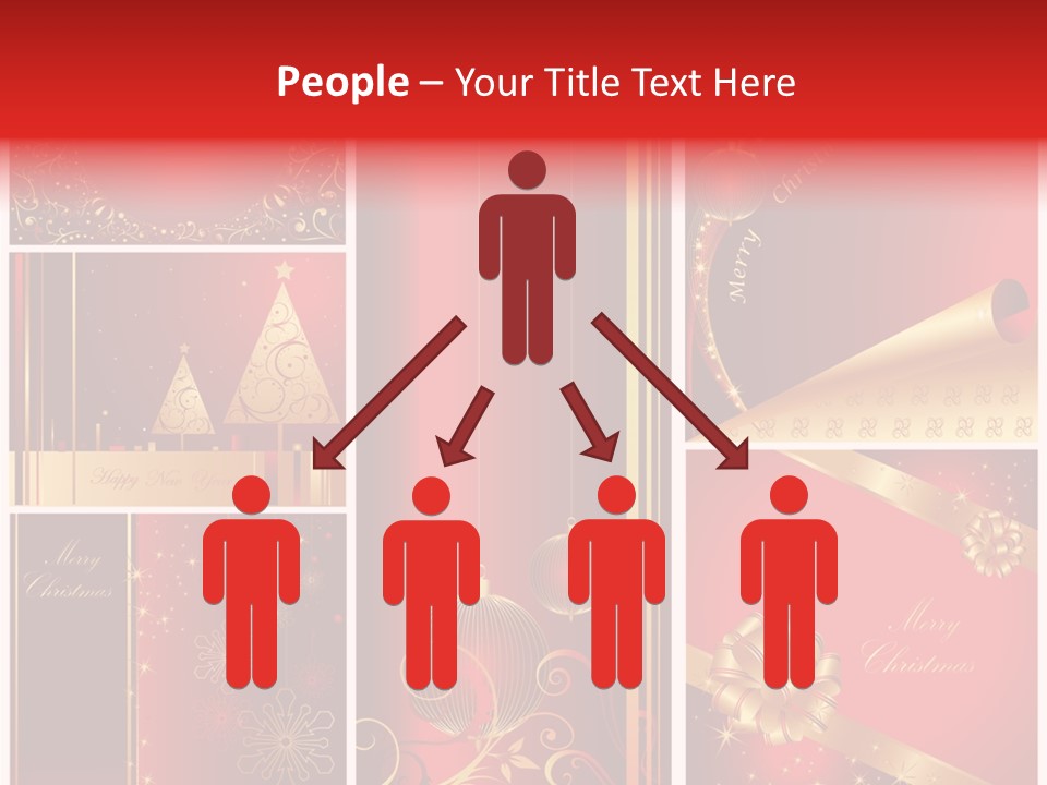 Vector Snow Abstract PowerPoint Template