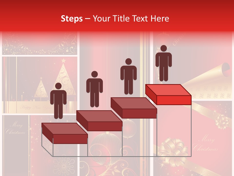 Vector Snow Abstract PowerPoint Template