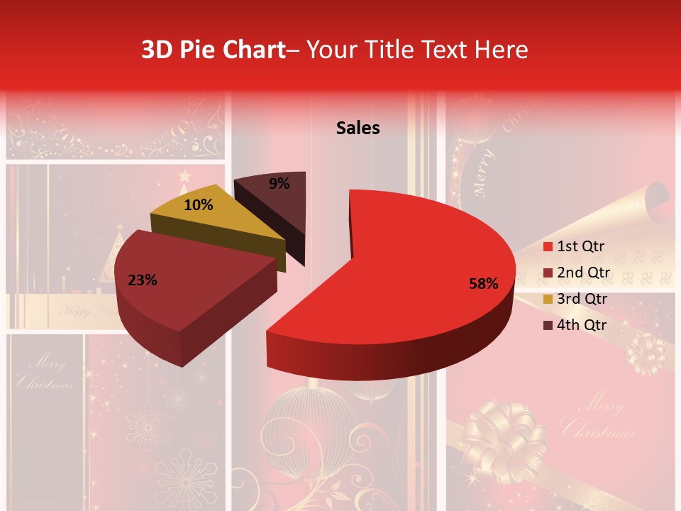 Vector Snow Abstract PowerPoint Template