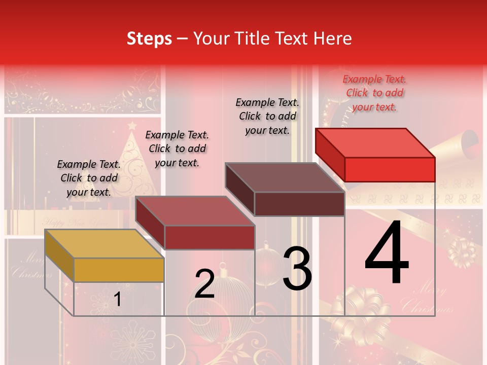 Vector Snow Abstract PowerPoint Template