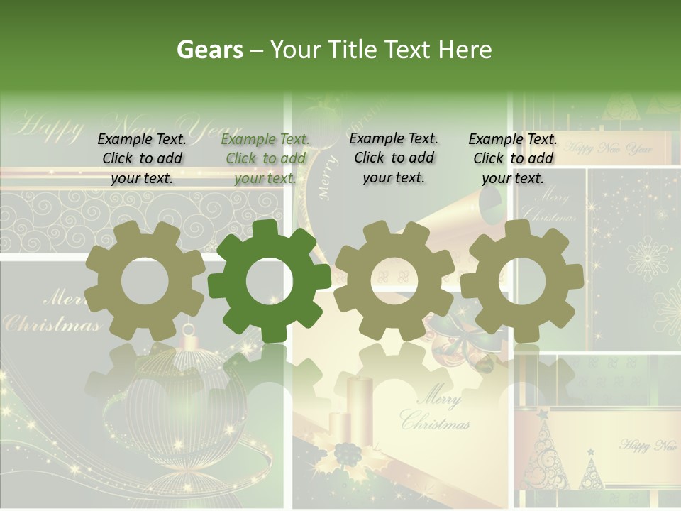 January Ring Season PowerPoint Template