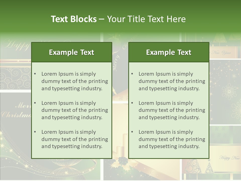 January Ring Season PowerPoint Template