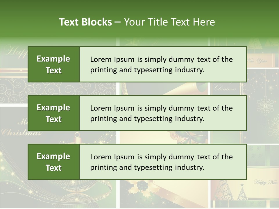 January Ring Season PowerPoint Template