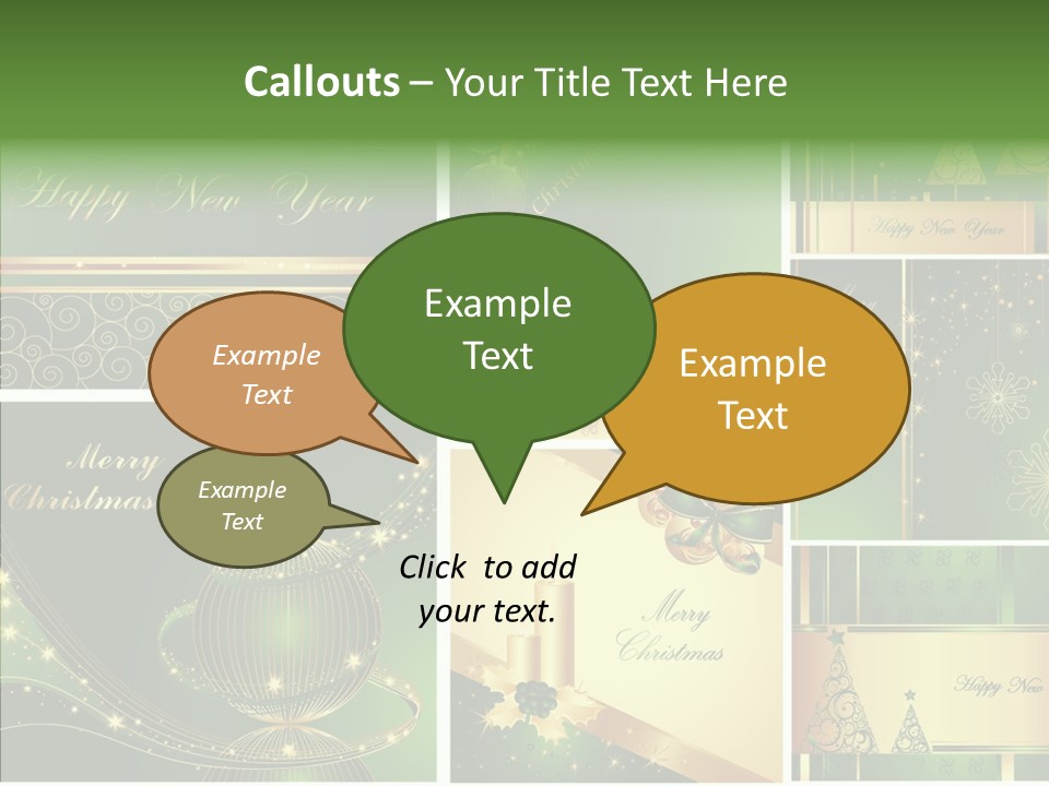 January Ring Season PowerPoint Template