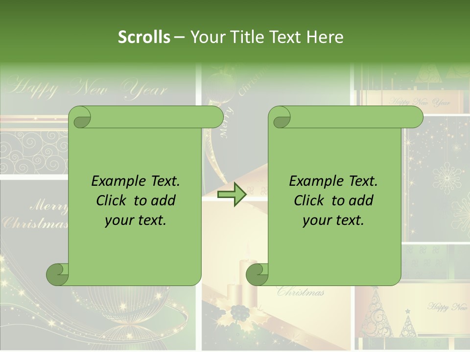 January Ring Season PowerPoint Template