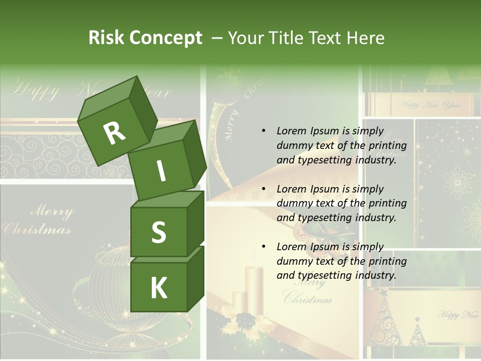 January Ring Season PowerPoint Template