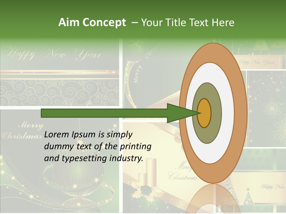 January Ring Season PowerPoint Template