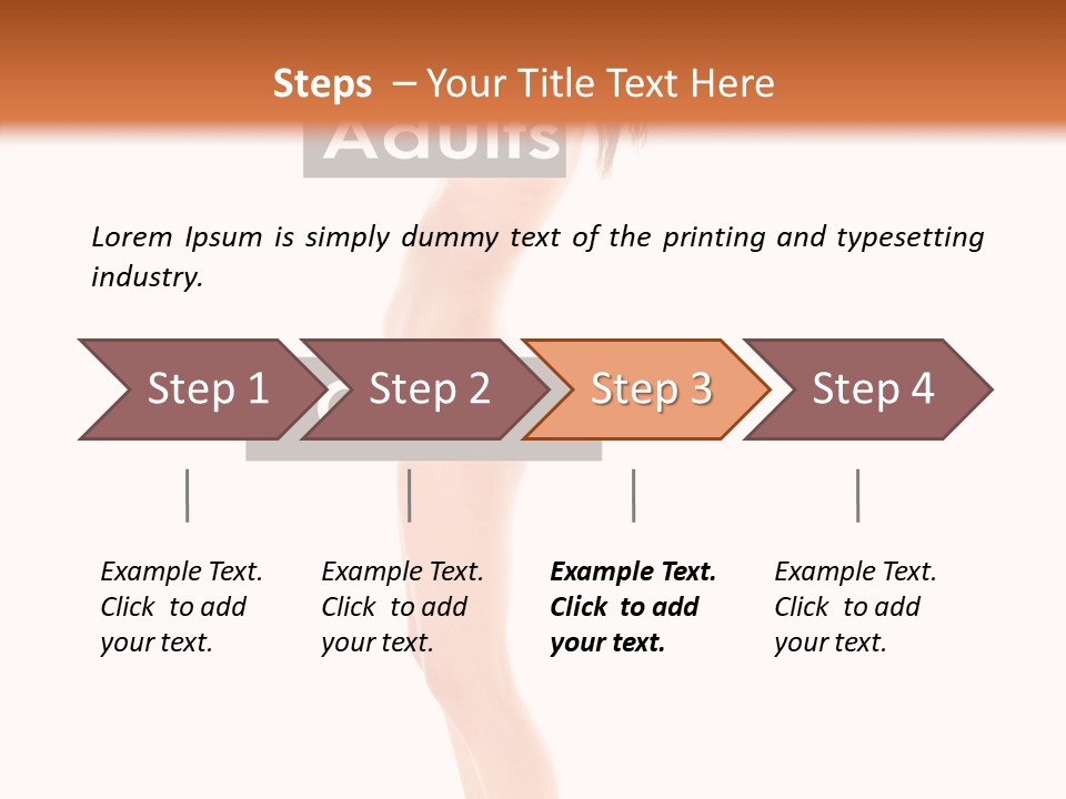 Joy Navel Healthy PowerPoint Template